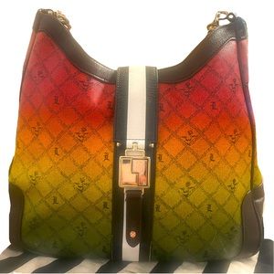 L.A.M.B. Gwen Stefani handbag rasta